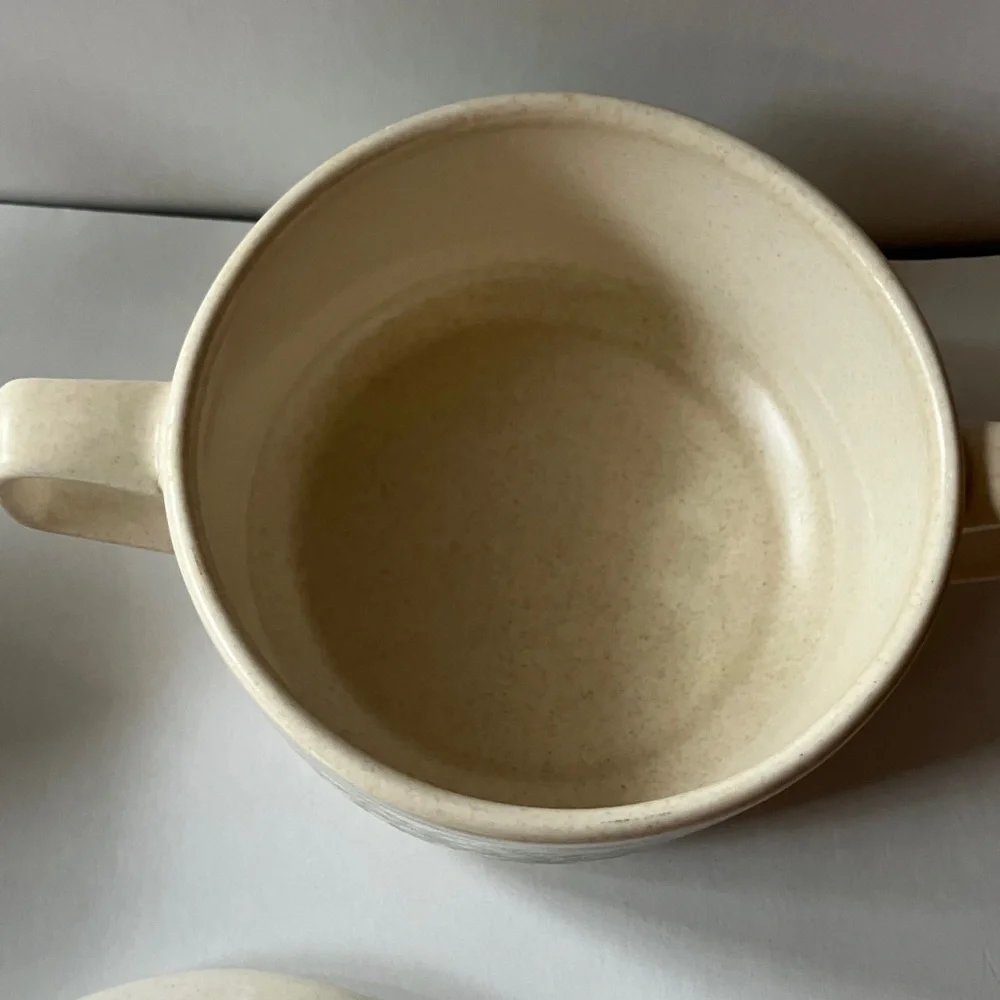 Vintage TemperWare Fancy Free Cream and Sugar‎ Serving Set